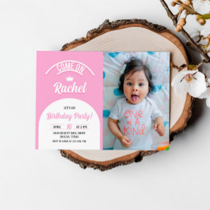 Invitation de poupée rose chaud, Fashion Doll Part