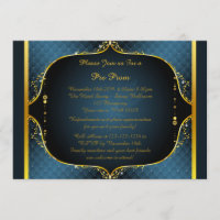 Invitation de Pré-Bal d'étudiants, Pré-Bal