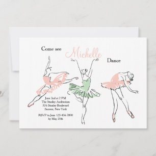 Invitation de Prima Ballerina