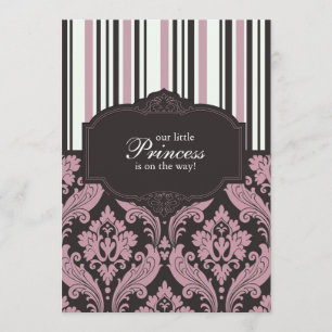 Invitation de princesse baby shower