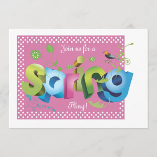 Invitation de printemps