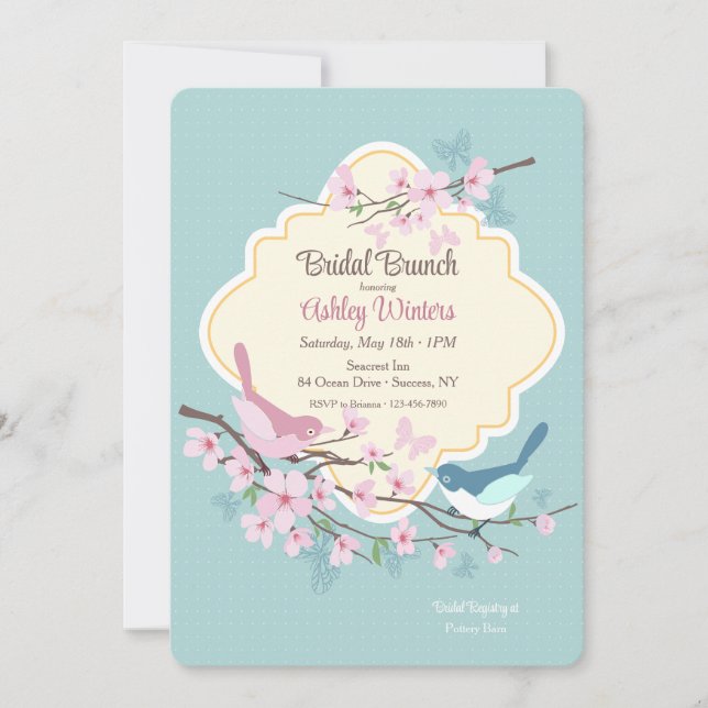 Invitation de printemps (Devant)