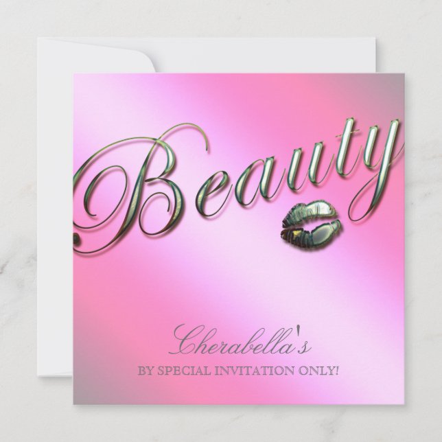 Invitation de promotion pour vente de Salon de Bea (Devant)