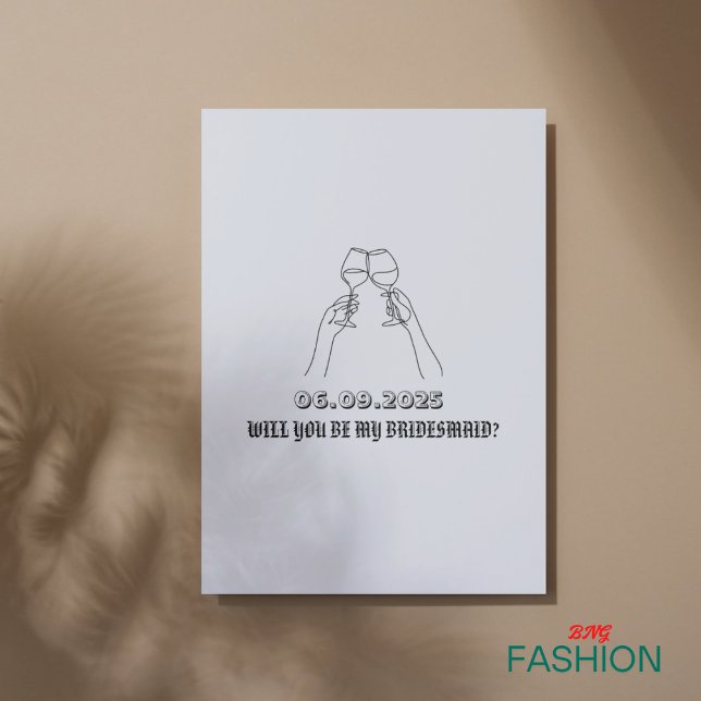 Invitation de proposition de servante minimaliste  (Créateur téléchargé)