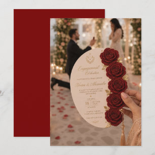 Invitation de proposition romantique