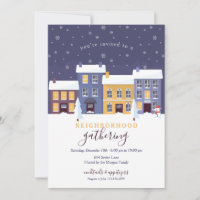 Invitation de quartier d'hiver