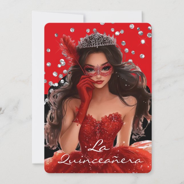 Invitation de Quinceanera (Devant)