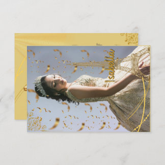 Invitation de quinceanera 
