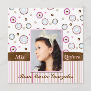 Invitation de Quinceañera de photo