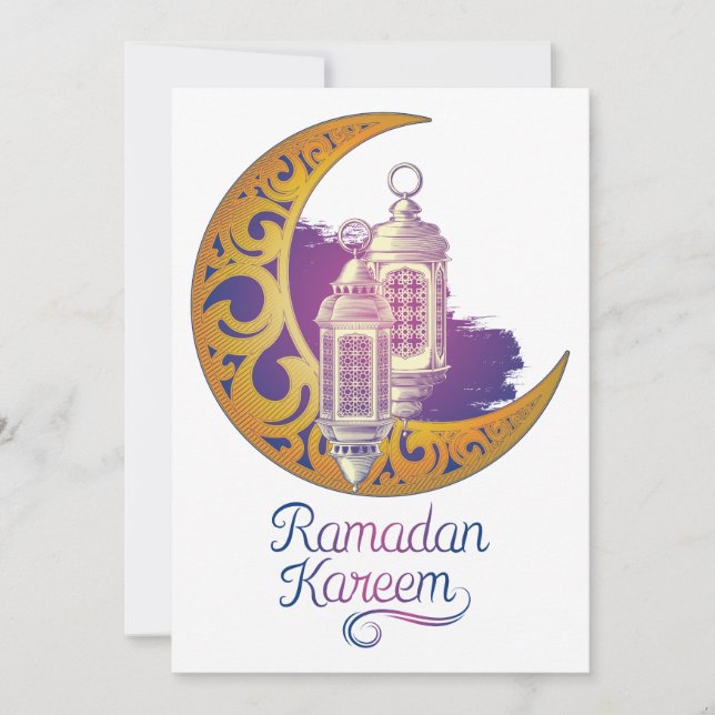 Invitation de Ramadan accessoire-Ramadan (Devant)