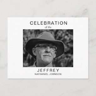 Invitation de rassemblement de célébration de vie