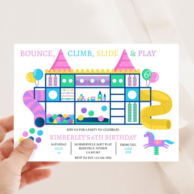 Invitation de rebond de jeu doux Gymnase de jungle (Créateur téléchargé)