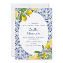 Invitation de Réception de Mariage La Dolce Vita