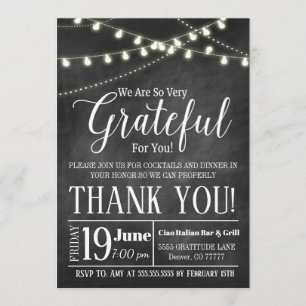 Invitation De Reconnaissance, Reconnaissant Pour