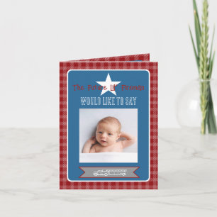 Invitation de remerciement pliée du petit pompier