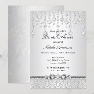 Invitation de Remise de Cadeaux de Mariée Pretty C