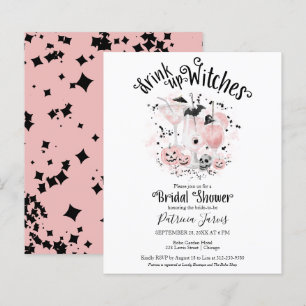 Invitation de Remise de Cadeaux de Mariée Sorcière