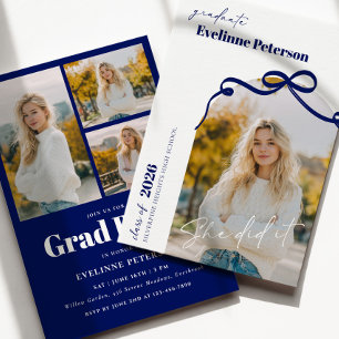 Invitation de remise des diplômes de la Marine mod