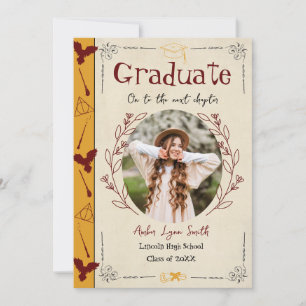 Invitation de remise des diplômes du livre d'histo