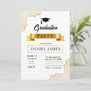 Invitation de remise des diplômes, remise des dipl