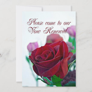 Invitation de renouvellement Vow