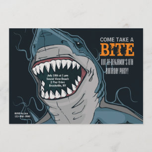Invitation de requin Bite