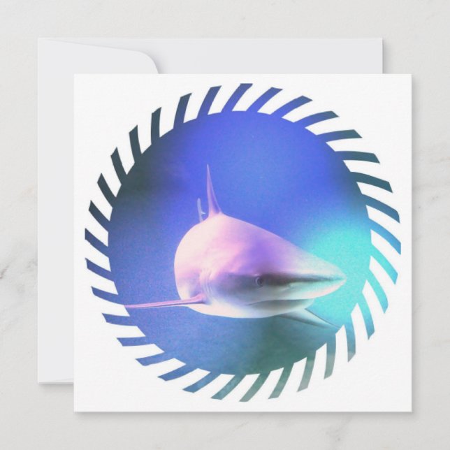 Invitation de requin de tueur (Devant)