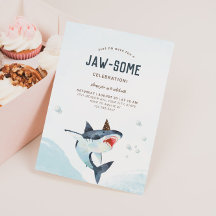 Invitation de requin Jaw-some