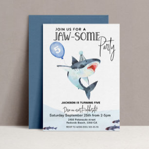 Invitation de requin, TOUT ÂGE, Jawsome anniversai