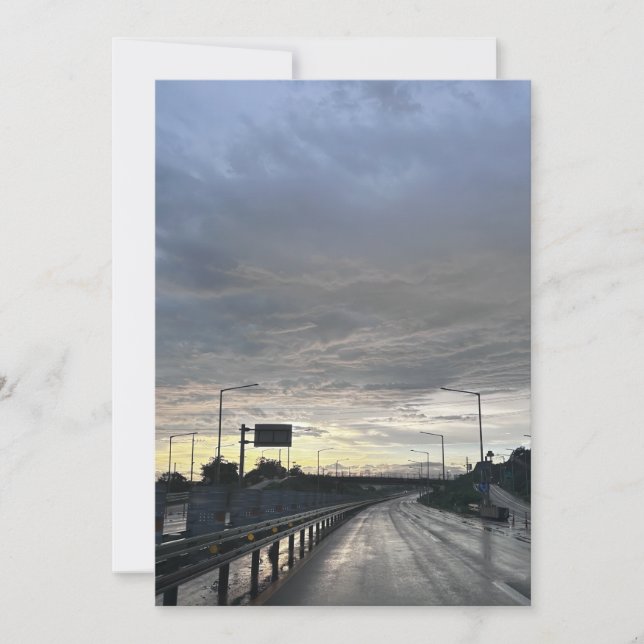 Invitation De retour (Devant)