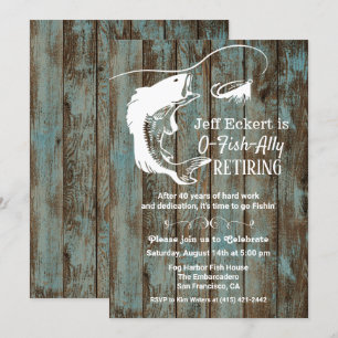 Invitation de retraite de pêche