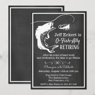 Invitation de retraite de pêche