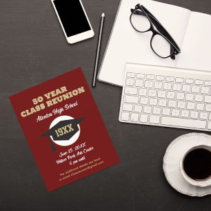 Invitation de réunion ! Carte postale Reunion de c