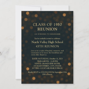 Invitation de réunion des 45 ans de la promotion C