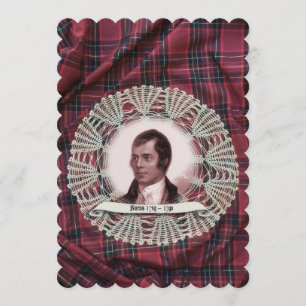 Invitation de Robbie Burns Highland