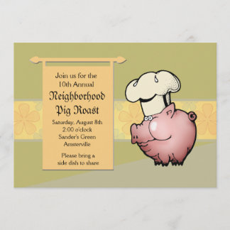 Invitation de rôti de porc