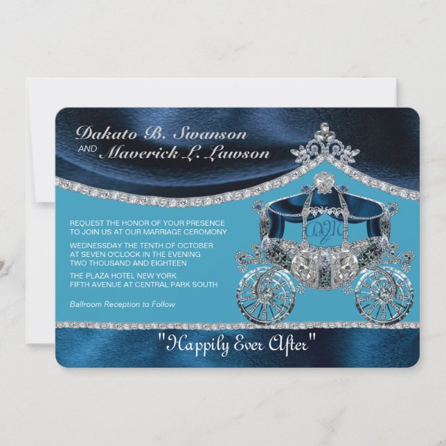 Invitation de Royal Fairytale (Devant)