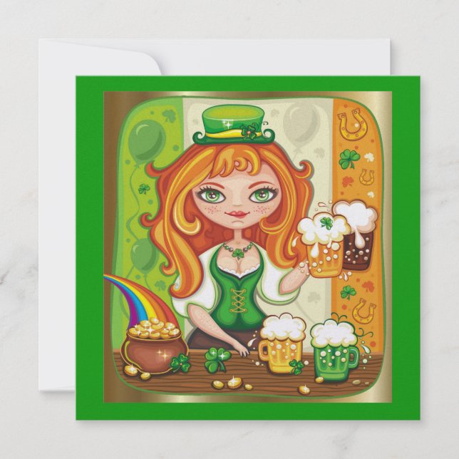 Invitation de Saint Patrick's Day (Devant)