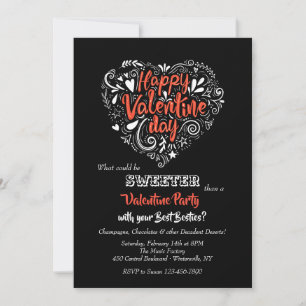Invitation de Saint-Valentin