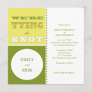 Invitation de San Francisco : Torsion d'agrume