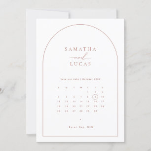 Invitation de sauvegarde de date de calendrier à a