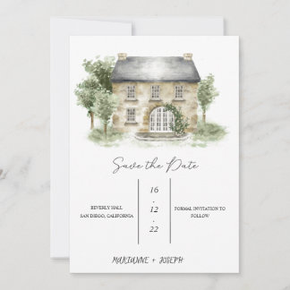 INVITATION DE SAUVEGARDE DE LA DATE DE PEINTURE DE