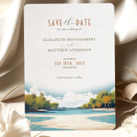 Invitation de sauvegarde de voyage aux Maldives Ré