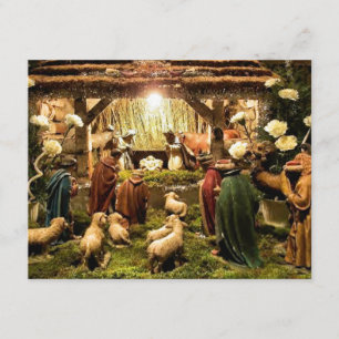 invitation de scène de nativité