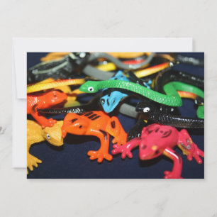 Invitation de serpents et de grenouilles