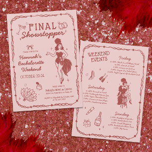 Invitation de Showstopper Final Showgirl