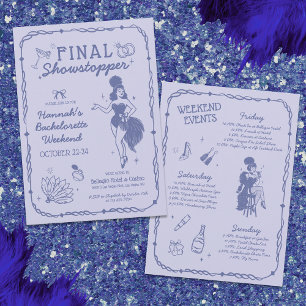 Invitation de Showstopper Final Showgirl