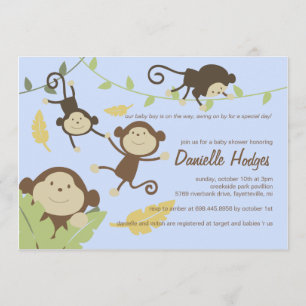 Invitation de singes joueuses