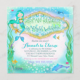 Invitation de sirène magique GC