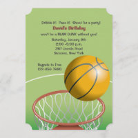 Invitation de Slam Dunk
